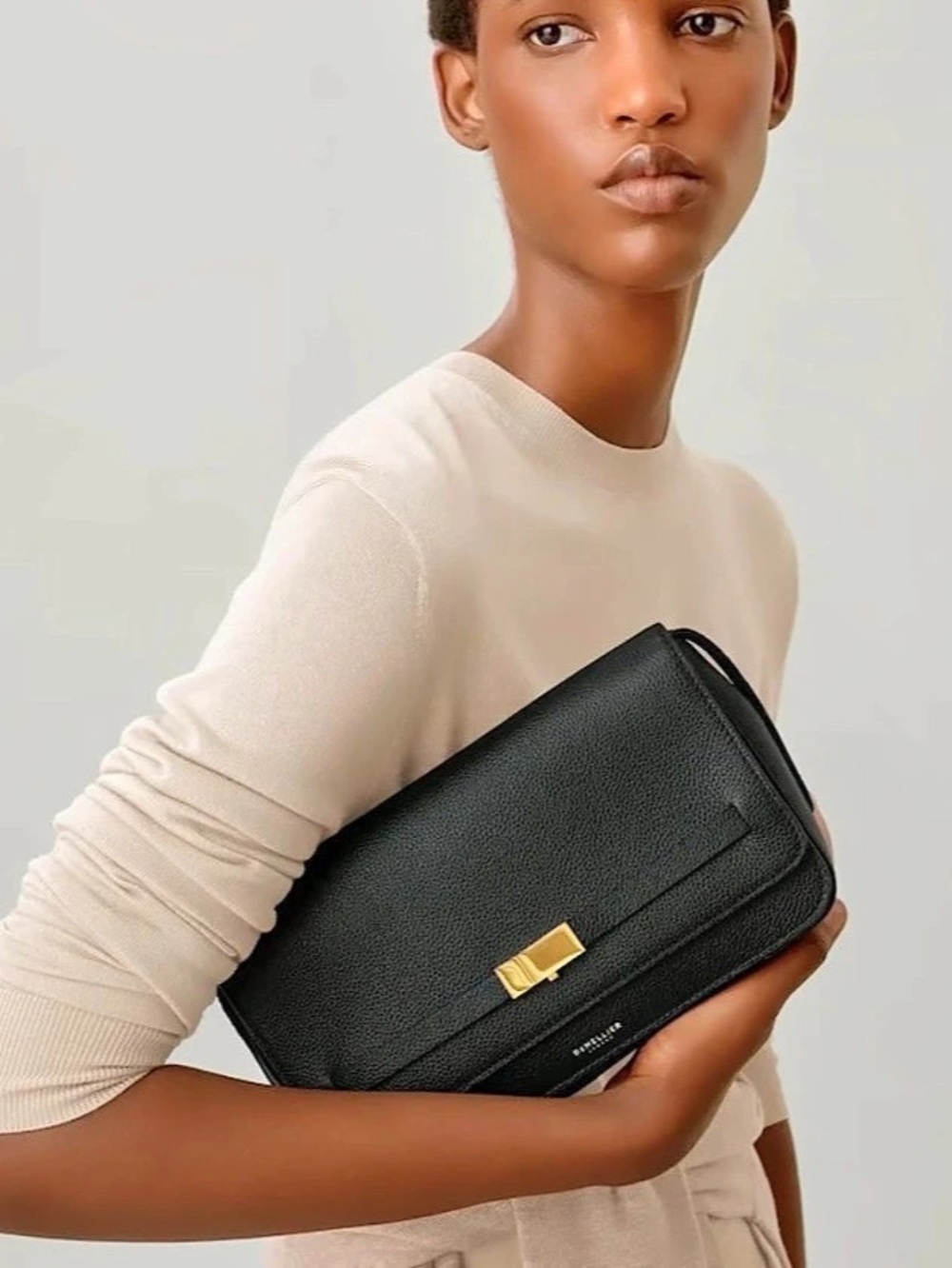 DeMellier New York Black Crossbody Bag won’t leave up long brand new in box - Picture 8 of 9